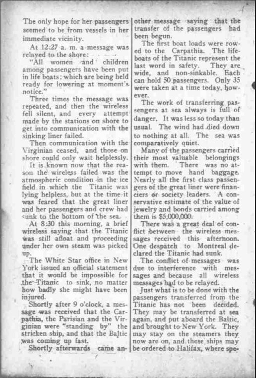 The Day Book (Chicago) du 15/04/1912